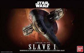 Bandai Slave I Star Wars Snap Tite Plastic Model Figure 1/144 Scale #200638 Bandai Slave I Star Wars Snap Tite Plastic Model Figure 1/144 Scale #200638