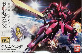 Bandai Gundam Iron-Blooded Orphans Grimgerde Snap Together Plastic Model Figure 1/144 #202305 Bandai Gundam Iron-Blooded Orphans Grimgerde Snap Together Plastic Model Figure 1/144 #202305