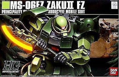 Bandai HG Gundam - MS-06F Zaku II FZ Snap Together Plastic Model Figure Kit 1/144 Scale #2029266