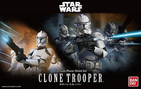 Bandai 1/12 Star Wars- Clone Trooper Figure (Snap) Bandai 1/12 Star Wars- Clone Trooper Figure (Snap)