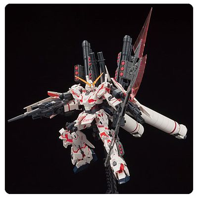 Bandai Full Armor Unicorn Gundam Gundam HGUC Snap Together Plastic Model Figure 1/144 #207581