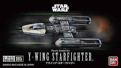 Bandai Star Wars - Y-Wing Starfighter (Snap) Plastic Model Vehicle Kit 1/144 Scale #209054