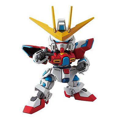 Bandai 011 Try Burning Gundam SD EX-Standard Snap Together Plastic Model Figure #209066