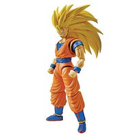 Super Saiyan 3 Son Goku Dragon Ball Z Snap Together Plastic Model Figure #209446