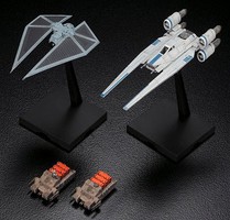 Bandai U-Wing Fighter/Tie Striker Rogue One Snap Tite Plastic Model Figure 1/144 Scale #212184 Bandai U-Wing Fighter/Tie Striker Rogue One Snap Tite Plastic Model Figure 1/144 Scale #212184