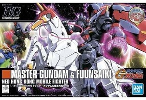 Bandai HG Gundam - GF13-001NHII Master Gundam & Fuunsaiki