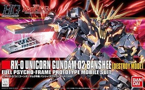Bandai HG Gundam - Unicorn Gundam 02 Banshee (Destory Mode)