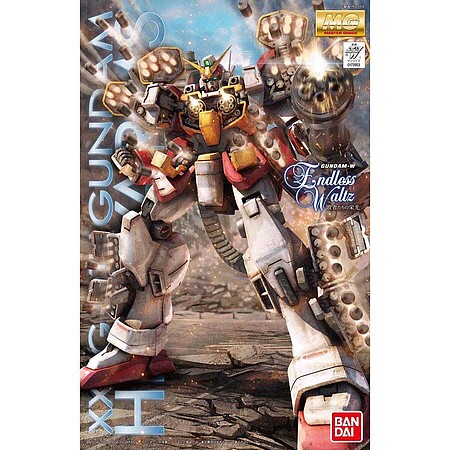 Bandai MG Gundam - XXXG-01H Gundam HeavyArms Snap Together Plastic Model Figure Kit 1/100 #2137799