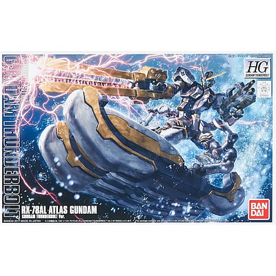 Bandai Atlas Gundam Thunderbolt Ver HG (Snap) Plastic Model Figure Kit 1/144 Scale #215634