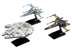 Bandai 1/144 & 1/350 Star Wars The Last Jedi- Resistance Vehicle Set Bandai 1/144 & 1/350 Star Wars The Last Jedi- Resistance Vehicle Set
