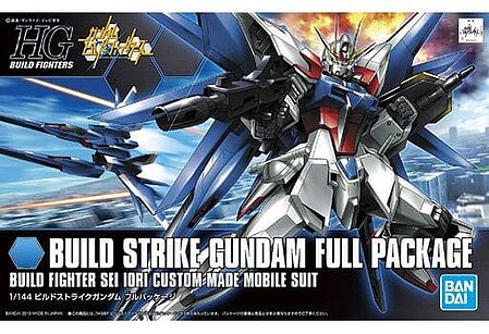 Bandai HG Gundam - Build Strike Gundam Full Package Snap Together Plastic Model Figure Kit #2221153