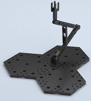 Bandai 1/100 Black Display Stand Action Base Bandai 1/100 Black Display Stand Action Base