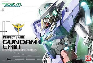 Bandai PG Gundam - Gundam Exia Snap Together Plastic Model Figure Kit 1/60 Scale #2408772