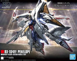 Bandai HG Gundam RX-104FF Penelope Snap Together Plastic Model Figure Kit 1/144 Scale #2469607