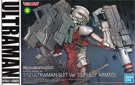 Bandai Ultraman - Ultraman Suit Ver 7.3 (Fully Armed) Snap Together Plastic Model Figure Kit #2482322