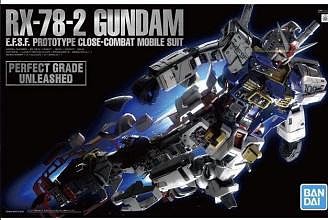 Bandai PG Gundam - RX-78-2 Gundam Snap Together Plastic Model Figure Kit 1/60 Scale #2530615