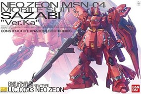 Bandai Msn-04 SaZabi Ver.Ka 1-100 Bandai Msn-04 SaZabi Ver.Ka 1-100