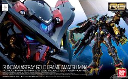 Bandai 1/144 Gundam Real Grade Series- #024 Gundam Astray Gold Frame Amatsu Mina
