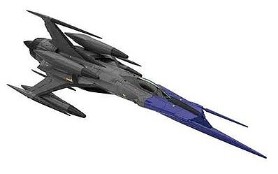 Bandai 1/72 Starblazers 2202 Series- Type 0 Model 52 Autonomous Space Fighter Black Bird