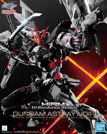 Bandai 1/100 Gundam Astray Noir Hi-Resolution Model