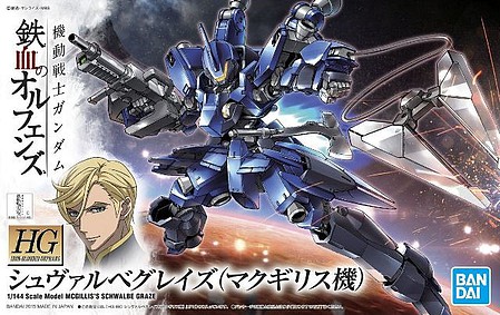 Bandai 1/144 HG Gundam Iron-Blooded Orphans Series- #003 McGilliss Schwalbe Graze (replaces #201876)