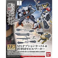 Bandai Ms Option Set 5&Tekkadan Mobil Bandai Ms Option Set 5&Tekkadan Mobil