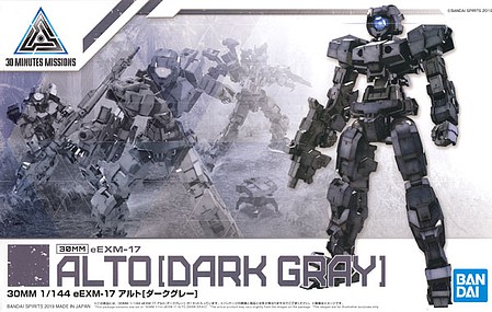 Bandai 09 eEMX-17 Alto Dark Gray