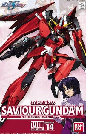 Bandai 1/100 Gundam Seed Series- #014 Savior Gundam Seed Destiny
