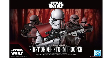 Bandai First Order Storm Trooper Plastic Model Figure Kit 1/12 Scale #5058882