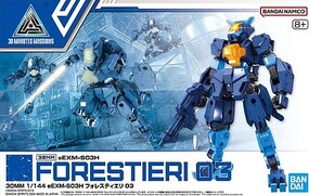 Bandai 30MM eEXM-S03H Forestieri 03 Snap Together Plastic Model Figure Kit 1/144 Scale #5066301