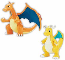 Bandai Pokemon Series- Charizard & Dragonite (Snap) Bandai Pokemon Series- Charizard & Dragonite (Snap)