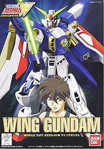 Bandai Wf-01 Wing Gundam (Snap) Plastic Model Figure Kit 1/144 Scale #77149