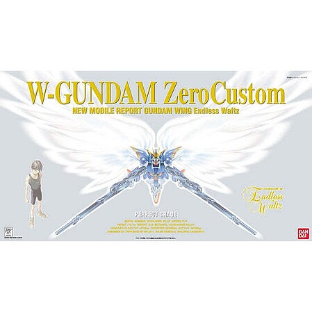 Bandai PG Gundam - Wing Gundam Zero Custom Snap Together Plastic Model Figure Kit 1/60 Scale #77659