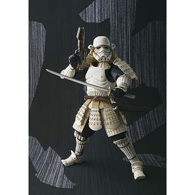 Bandai Ashigaru Storm Trooper Star Wars Snap Together Plastic Model Figure #92047