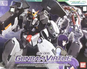 Bandai 1/100 Snap #4 GN-005 Gundam Virtue