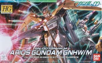 Bandai #50 Arios Gundam GNHW/R HG Snap Together Plastic Model Figure 1/144 Scale #159937