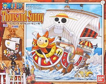 Bandai Thousand Sunny One Piece Snap Together Plastic Model Figure #169490