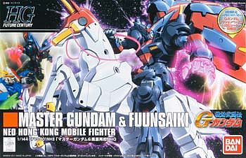 Bandai HGUC #128 Master Gundam/Fuun Saiki Snap Together Plastic Model Figure 1/144 Scale #170961