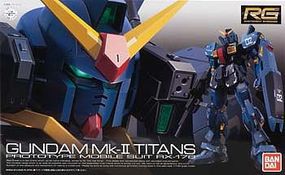 Bandai Gundam Real Grade- #7 RX178 Gundam MKII (Titans) Plastic Snap Figure 1/144 Scale #175716 Bandai Gundam Real Grade- #7 RX178 Gundam MKII (Titans) Plastic Snap Figure 1/144 Scale #175716