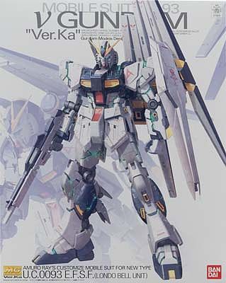 Bandai MG Nu Gundam Ver. Ka Snap Together Plastic Model Figure 1/100 Scale #178604