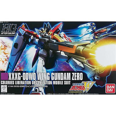 Bandai #174 Wing Gundam Zero Snap Together Plastic Model Figure 1/144 Scale #186522