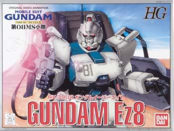 Bandai 1/144 Snap RX-79 G Gundam EZ8