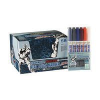 Bandai Gundam Marker Real Touch #1 Set of 6 Hobby Craft Paint Marker #gms112 Bandai Gundam Marker Real Touch #1 Set of 6 Hobby Craft Paint Marker #gms112