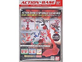 Bandai-Spirit Sparkle Red Action Base 2 Plastic Model Display Stand Kit 1/144 Scale #2041661