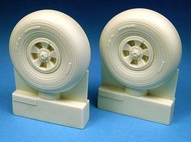 Barracuda Typhoon Main Wheels for ARX #19002 (Resin) Plastic Model Aircraft Accessory 1/24 #24201 Barracuda Typhoon Main Wheels for ARX #19002 (Resin) Plastic Model Aircraft Accessory 1/24 #24201