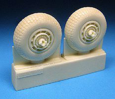 Barracuda Avro Shackleton MR 2 AEW 2 Wheel Set (Resin) Plastic Model Aircraft Accessory 1/72 #72274 Barracuda Avro Shackleton MR 2 AEW 2 Wheel Set (Resin) Plastic Model Aircraft Accessory 1/72 #72274