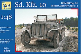 Blue-Cat 1/48 SdKfz 10 Demag Type D7 1t Leichter Zugkraftwagen Blue-Cat 1/48 SdKfz 10 Demag Type D7 1t Leichter Zugkraftwagen