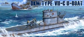 Border DKM Type VIIC U-Boat Conning Tower/Deck Plastic Model Military Vehicle Kit 1/35 Scale #bs1