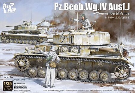 Border Panzer Pz.Beob.Wg.Iv Ausf. J w/crew 1-35