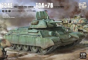 Border T34E T34-76 112 Factory Space Armor 1-35